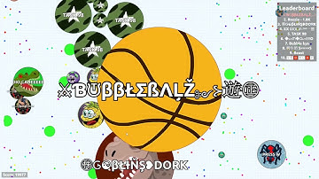 BIGGEST POPSPLIT EVER (Agar.io) BRAND NEW POPSPLIT PRACTICE GAMEMODE!