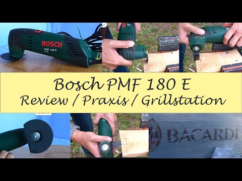 Bosch Multitool PMF 180 E - Review / Praxis / Grillstation