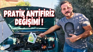 PRATİK ŞEKİLDE RADYATÖR KALORİFER SUYU TEMİZLİĞİ VE DEĞİŞİMİ - ANTİFİRİZ ?