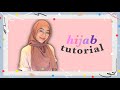 chiffon shawl hijab tutorial 🦋💫🍒