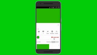 Mobile Youtube Site Work Green Screenu Its Dedicated To Youtube Members Dont Say Thanks Only Use
