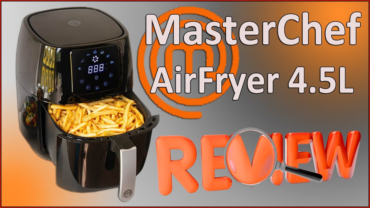 MasterChef Digital Air Fryer, 4.75 Qt Compact Energy Saving Low