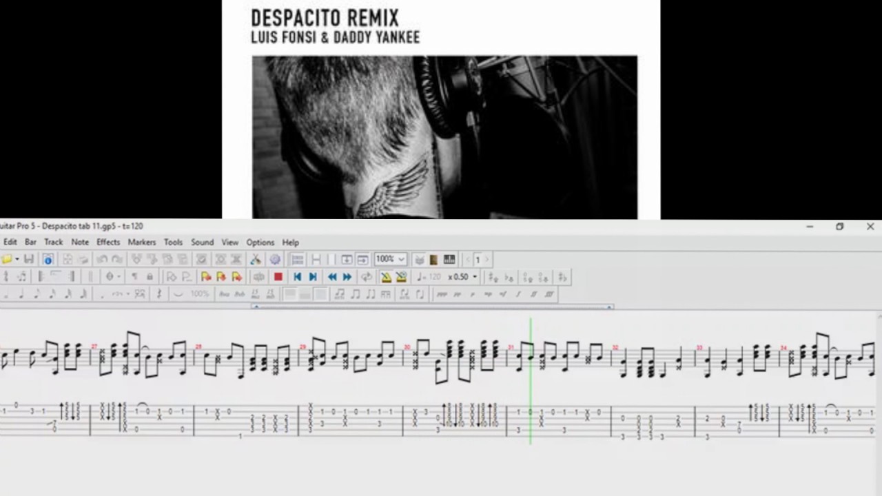 despacito sungha jung tabs