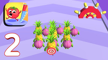 Fruit Rush - Gameplay Part 2 All Levels 5 - 7 (Android, iOS)