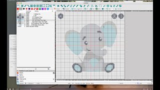 Make a pattern with Baby Elephant