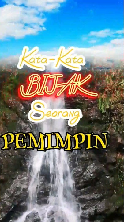 Kata-Kata BIJAK Seorang Pemimpin#youtubeshorts #katakatabijak #motivasi #videoshorts