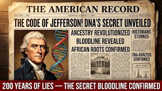 What DNA Revealed About Thomas Jefferson's Secret African Bloodline