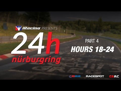 iRacing 24 Hours Nürburgring // Hours 18-24