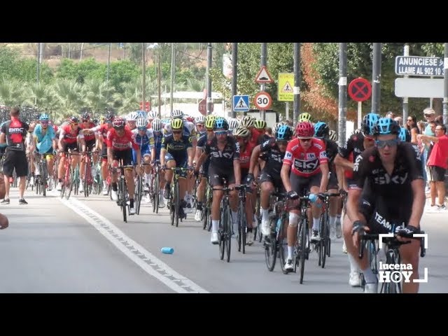 VÍDEO: La Vuelta Ciclista a España volvió a pasar por Lucena