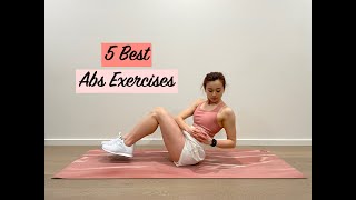 5 Best Abs Exercises  (Beginner, Intermediate, Advance)