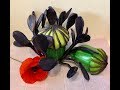 Мак из изолона. Часть 1. Пестик и тычинки🌷DIY Poppy flower craft