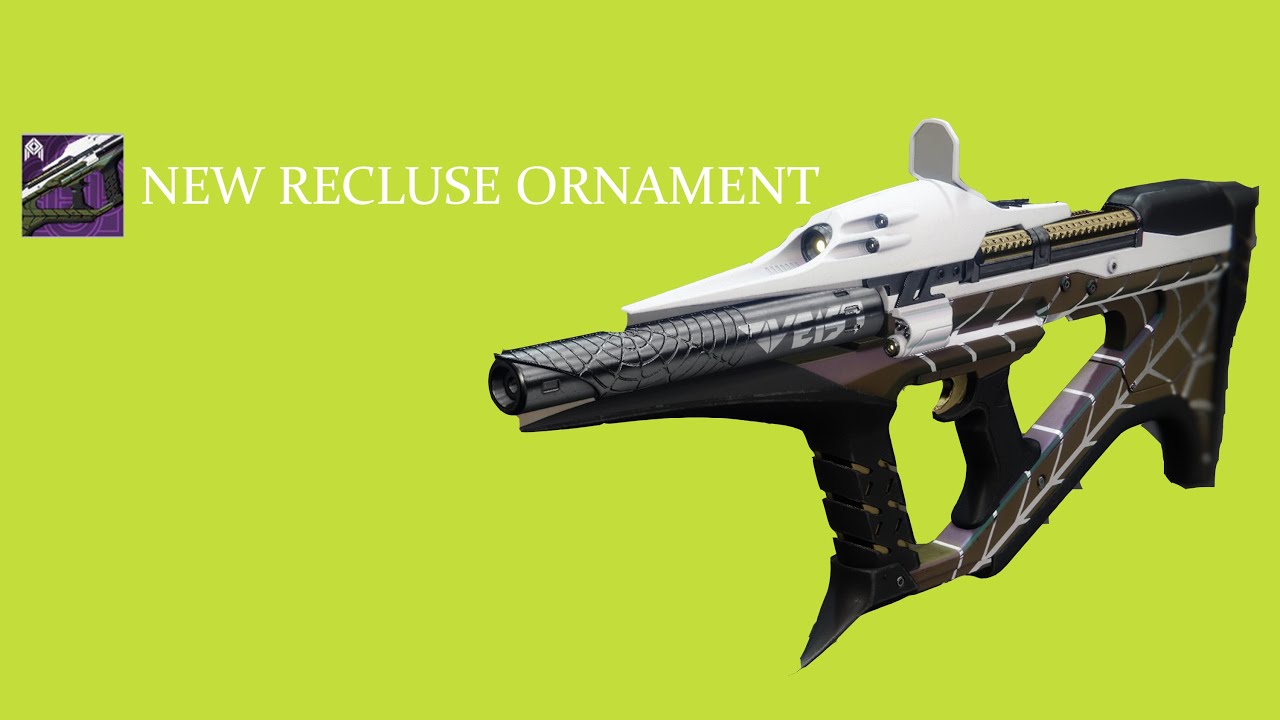 NEW RECLUSE ORNAMENT "Necrosis" Destiny 2 Season Of The Worthy - ...