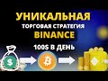 +100$ КАЖДЫЙ ДЕНЬ! ТОПОВАЯ ТОРГОВАЯ СТРАТЕГИЯ BINANCE. Торговля Криптовалютой. Обучение трейдингу.