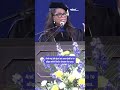 Oprah tells graduates not to let imposter syndrome affect them #shorts