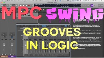 AKAI MPC SWING GROOVES IN LOGIC PRO X