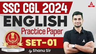 SSC CGL 2024 | SSC CGL English Classes By Shanu Sir | SSC CGL English Practice Paper Set 1