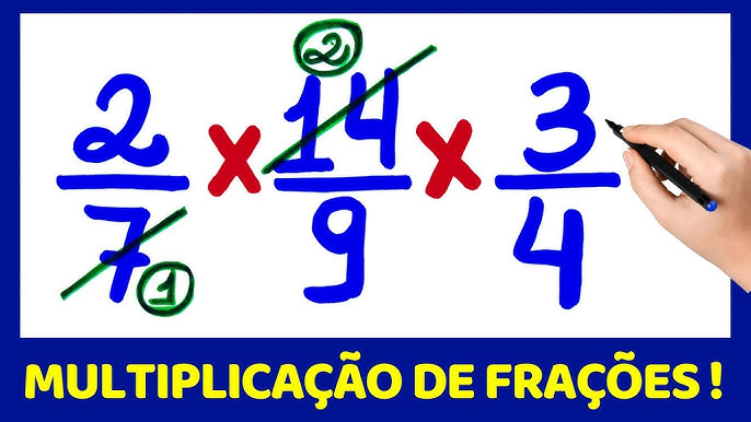 MULTIPLICAÇÃO DE FRAÇÕES