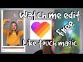 Watch me edit a touch magic video on Like ( ALL FREE )