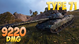 картинка: Type 71 - 6 Kills 9.2K DMG - Приятный бой! - Мир Танков