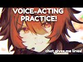 VOICE-ACTING PRACTICE WITH CHAT! 【EN/TAG/日本語】