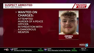West Des Moines police arrest suspect in shooting that targeted officer