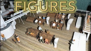 Radio Control Trumpeter 1:200 Titanic Build Part 84 - Third Class Figures