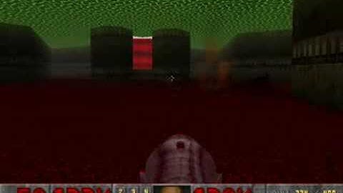 Ultimate Doom E1M8 Phobos Anomaly on Doomsday