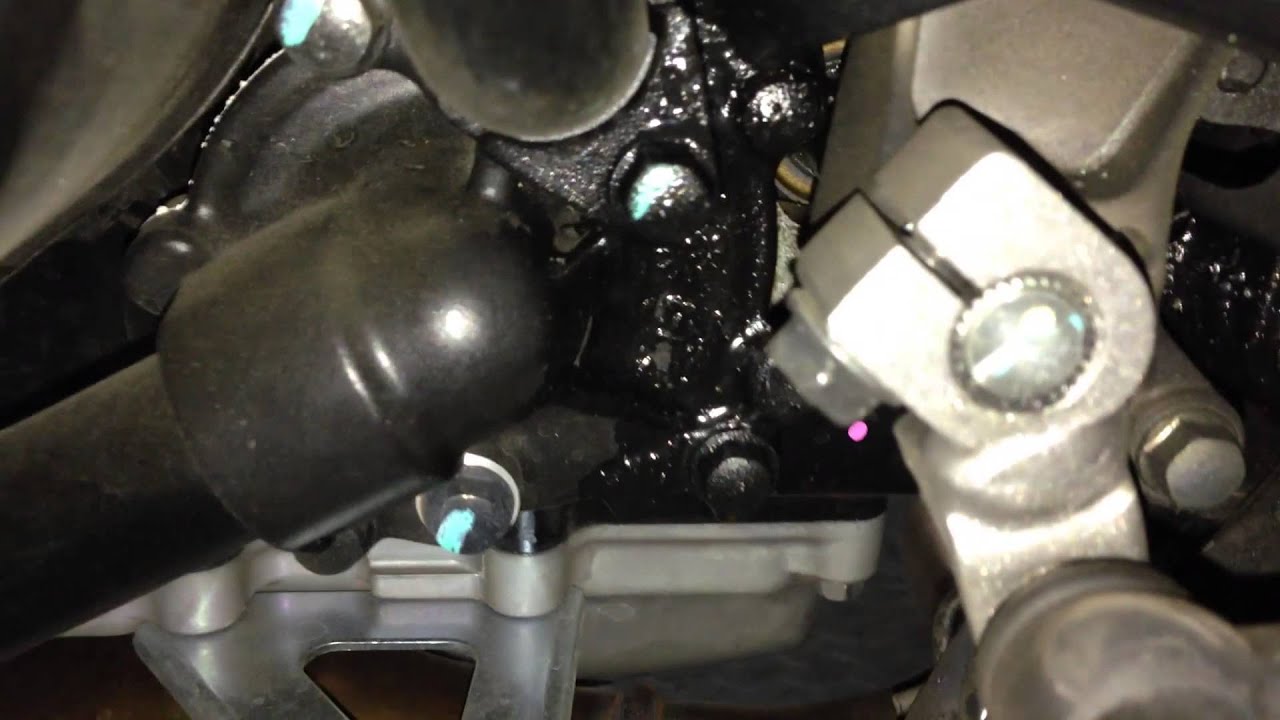 Oil found on left side of engine? YouTube