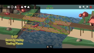 Poly Bridge 2 - Serenity Valley - Trading Places (5-07)