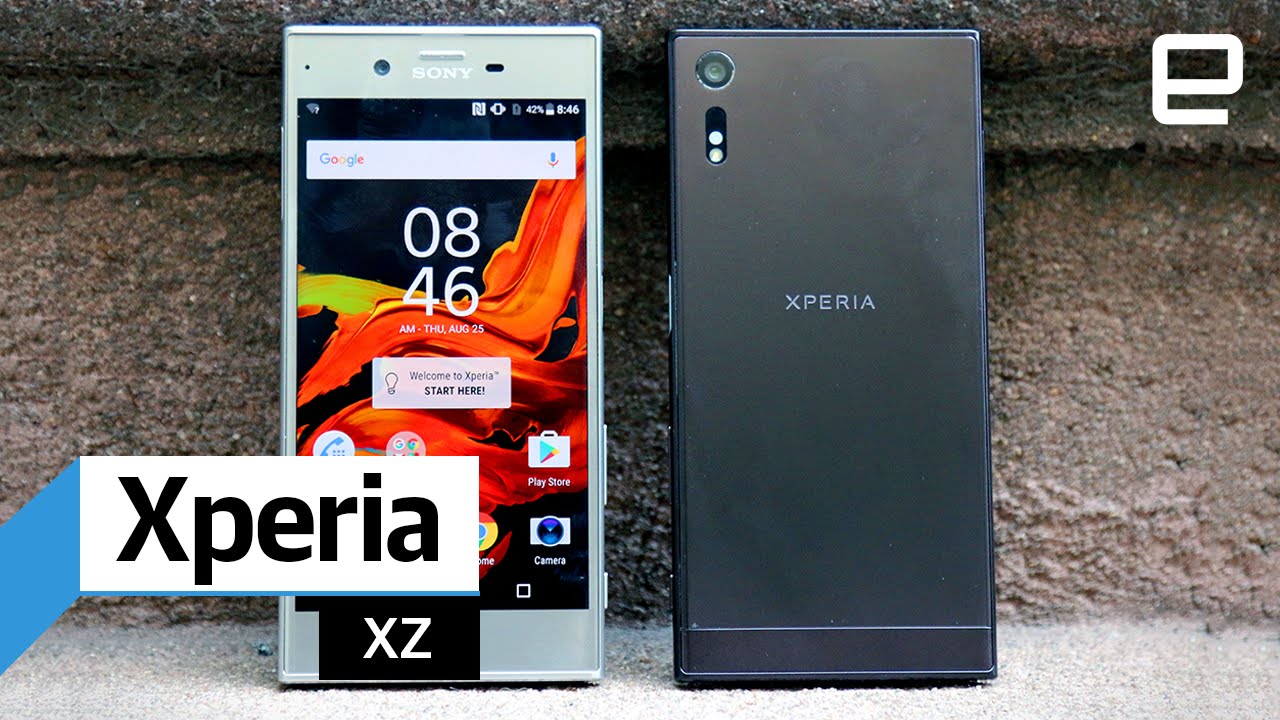 Sony Xperia Xz Hands On Youtube