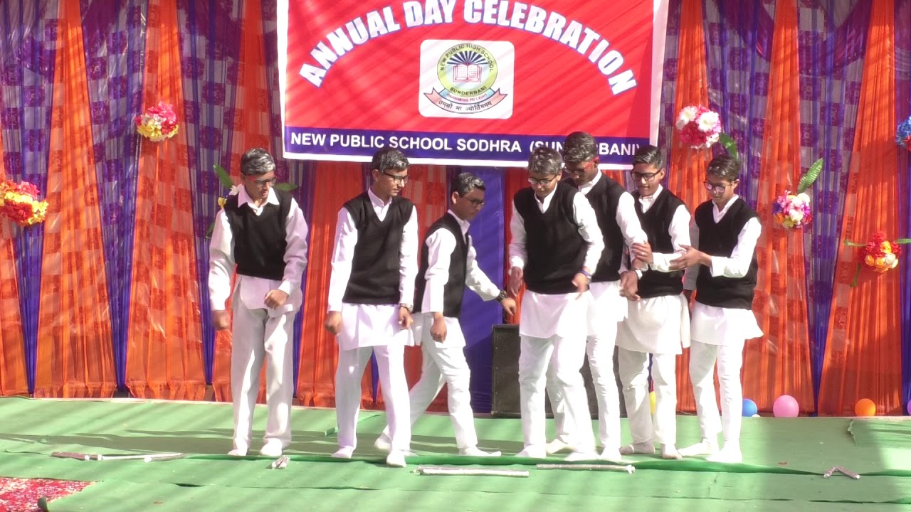 Annual Day Celebration at New Public High School - YouTube