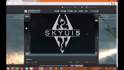 Skyrim SE: SkyUI And SKSE64 Mod Organizer 2 Installation Tutorial