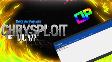 Roblox Level chrysploit 7 Exploit (patched) Hack!!