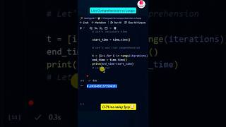 Python Programming ASMR - List Comprehension vs Loops asmr shorts python programming