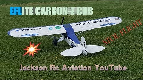Eflite Carbon-z cub, how slow can it go. #horizonhobby