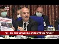 Bakan Soylu'dan HDP'li Vekilleri Zora Sokan Çağrı
