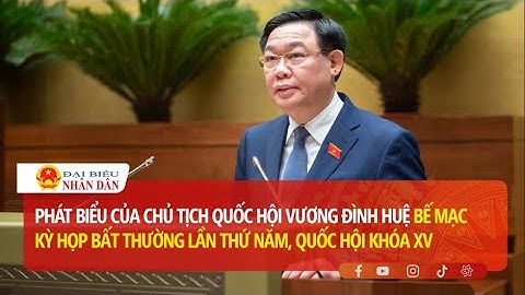 Bế mạc Kỳ họp bất thường lần thứ Năm, Quốc hội Khóa XV | Báo Đại biểu Nhân dân