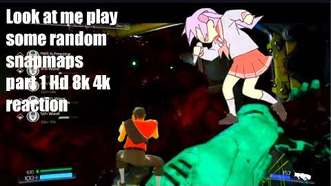 Playing random snapmaps made by the community (Doom 2016) part 1