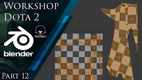 Creating set for Dota 2 with Blender 3D. part 12