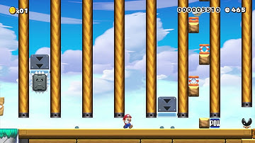 Super Mario Maker Showcase 7-4: All the Thwomps