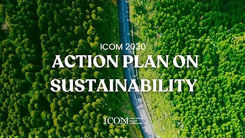 ICOM Webinar on the 2030 Sustainability Action Plan