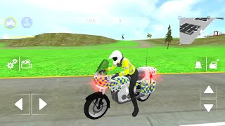 Police Car Driving motorbike Riding #1- police officer Chase Simulator screenshot 4