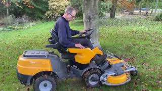Ken's tool shed: Stiga ride-on tractor mower review