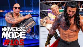 WRESTLEMANIA! (PART 5/5) | WWE 2K26 Universe Mode | #105