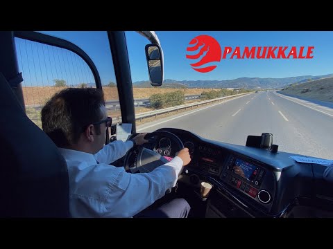 Pamukkale Turizm ile İzmir - Muğla Otobüs Yolculuğu | Neoplan Tourliner Jumbo