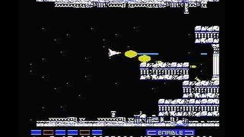 MSX - Nemesis/Gradius 2 Level 3 from scratch Clear