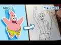 КАК БЫ ВЫГЛЯДЕЛ ПАТРИК В МОЕМ СТИЛЕ? Drawing Patrick Star from SpongeBob SquarePants | ХУМАНИЗАЦИЯ