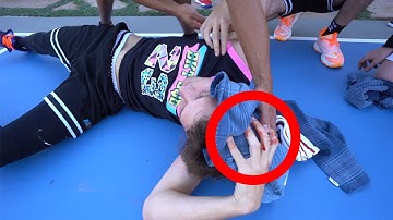 I Cracked My Head Open In A Basketball Video...