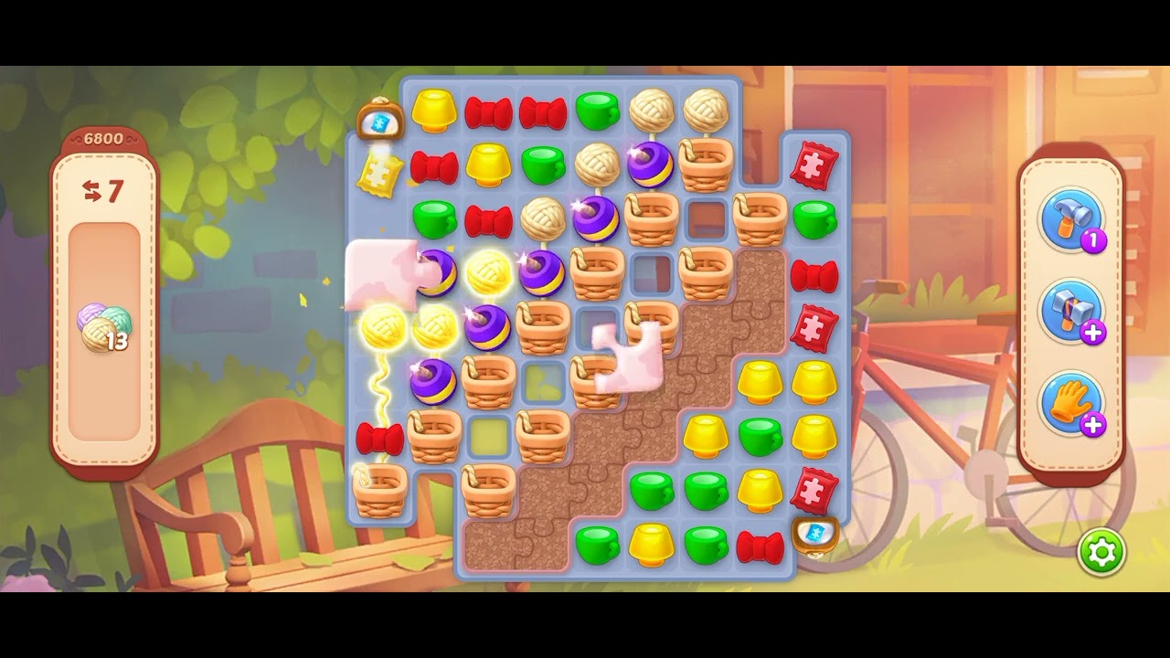 HomeScapes game Level 6800