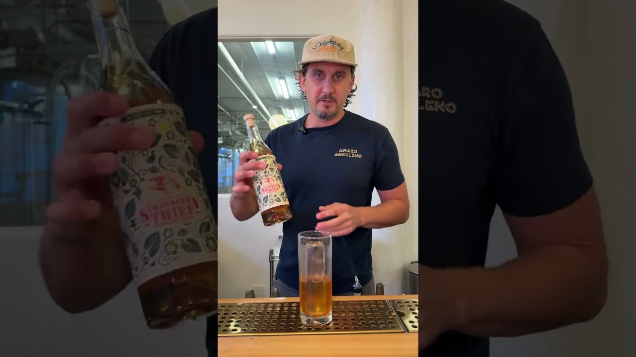 Strawberry Cold Brew Highball at Ventura Spirits